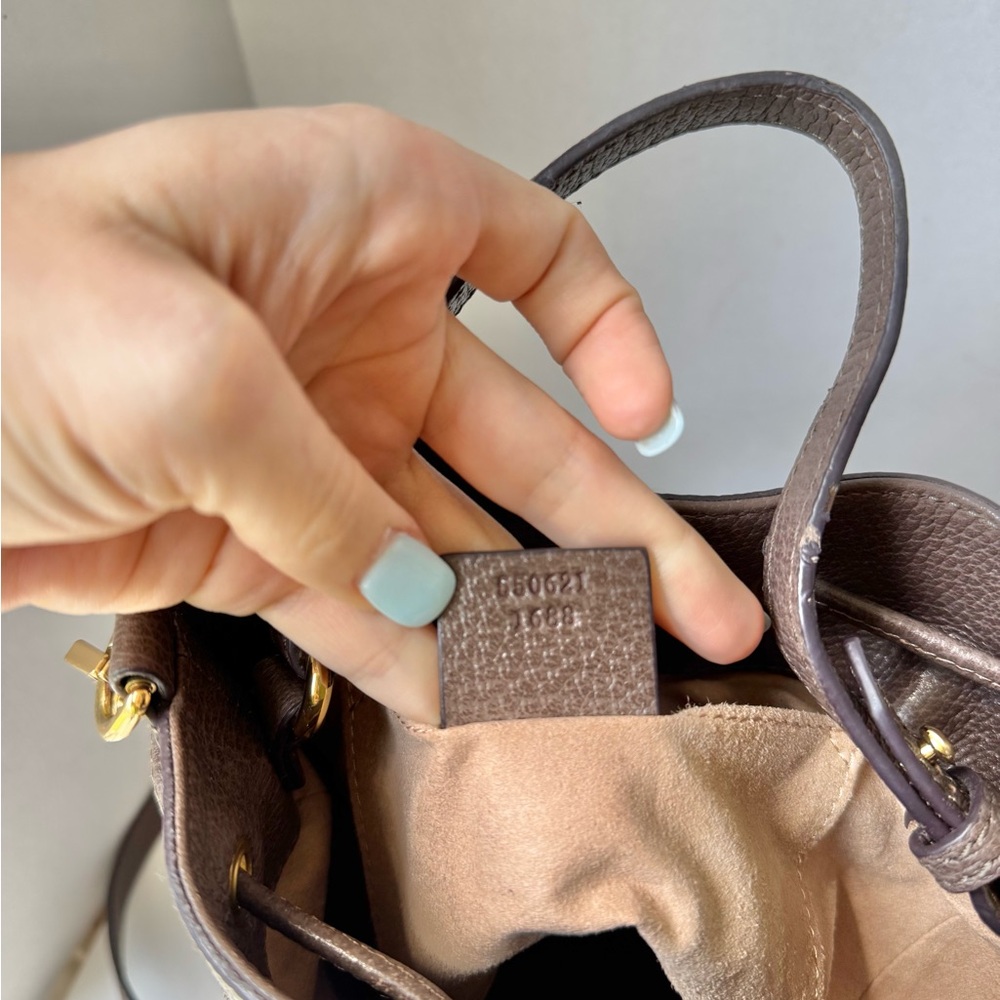 Gucci Brown and Cream Shoulder Bag - Picture 9 of 9
